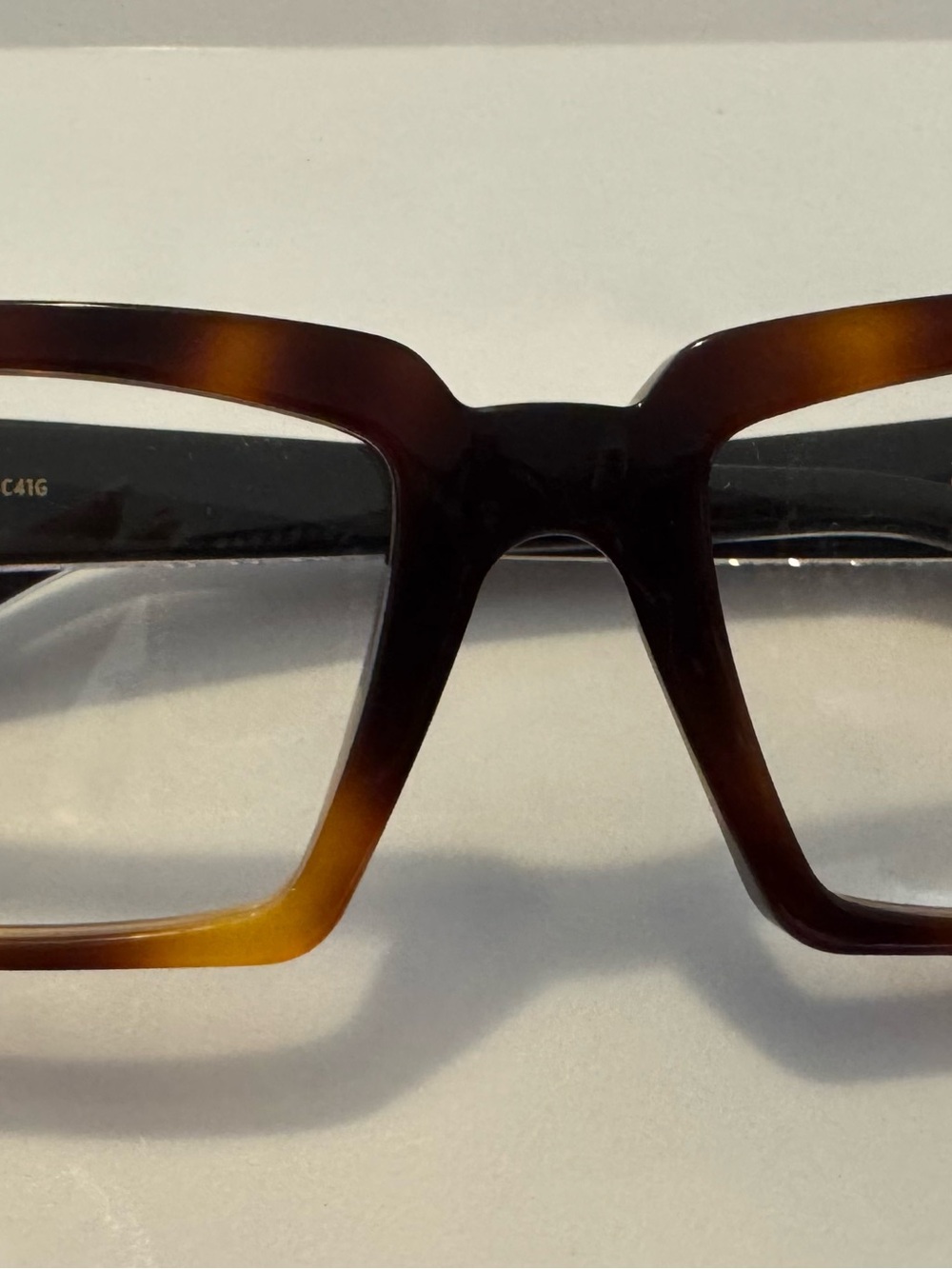 Illa Giulia C41G Tortoise 53/18 Eyeglass Frame/ Made In Italy